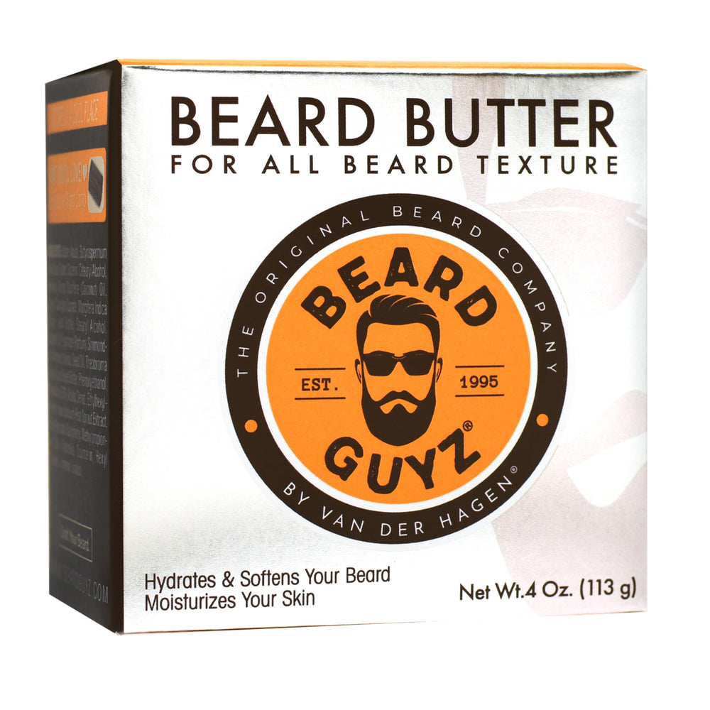 Beard Guyz Beard Butter texture swatch reveals light, non-greasy finish