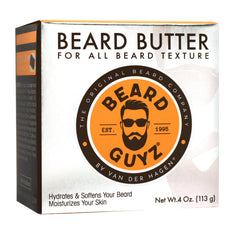 Beard Guyz Beard Butter texture swatch reveals light, non-greasy finish