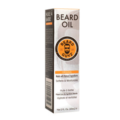 Beard Guyz Beard Oil in hand ready for application on beard and skin.