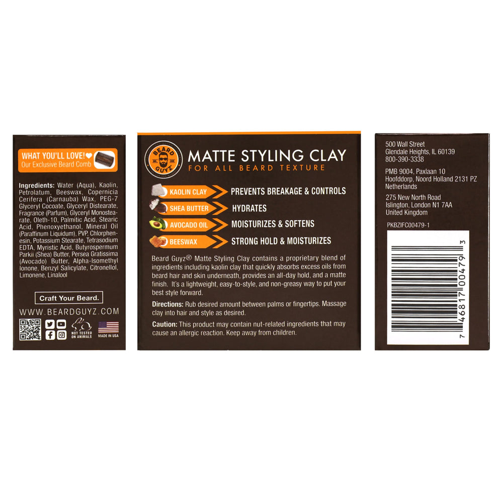Beard Guyz texture closeup highlights creamy lightweight formula for easy scooping.