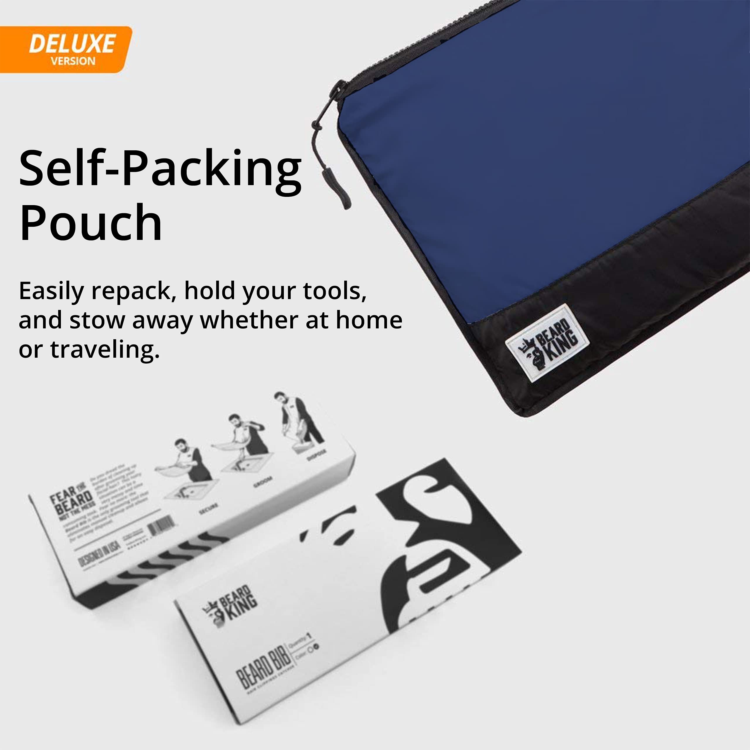 BEARD KING gift-ready packaging presents a practical gift for dads