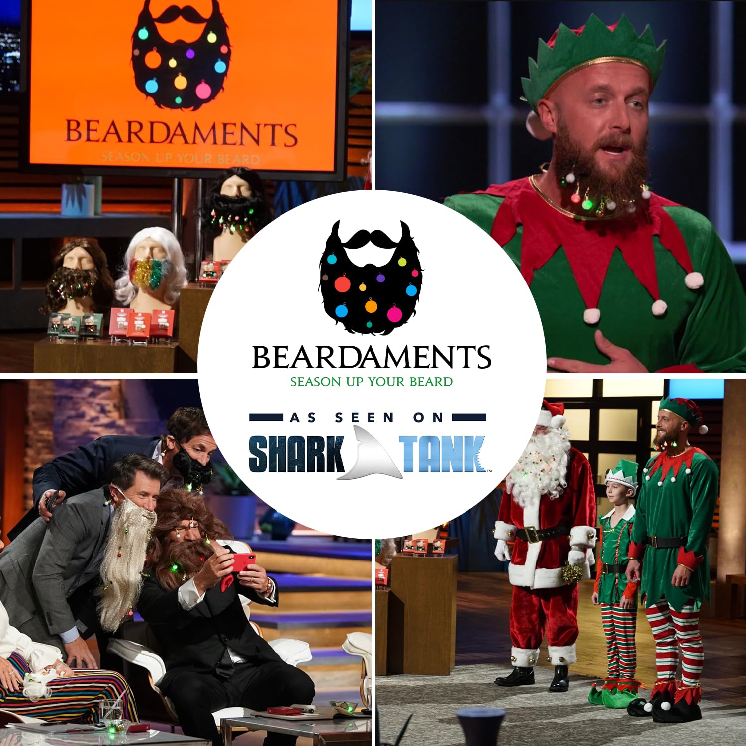 Beardaments Glitterbeard Kit finishing touch adds sparkle to your beard.
