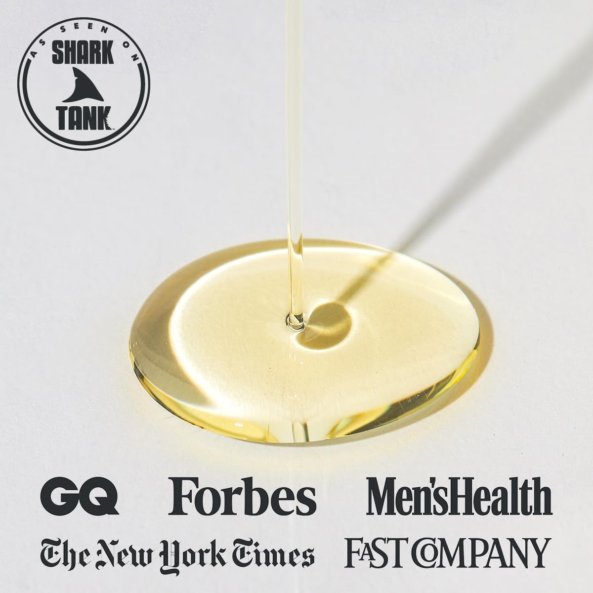Beardbrand bottle-application demonstrates fast-absorbing, non-greasy formula.
