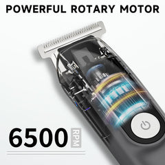 Beard Trimmer 5-in-1 body grooming in use for clean trim.