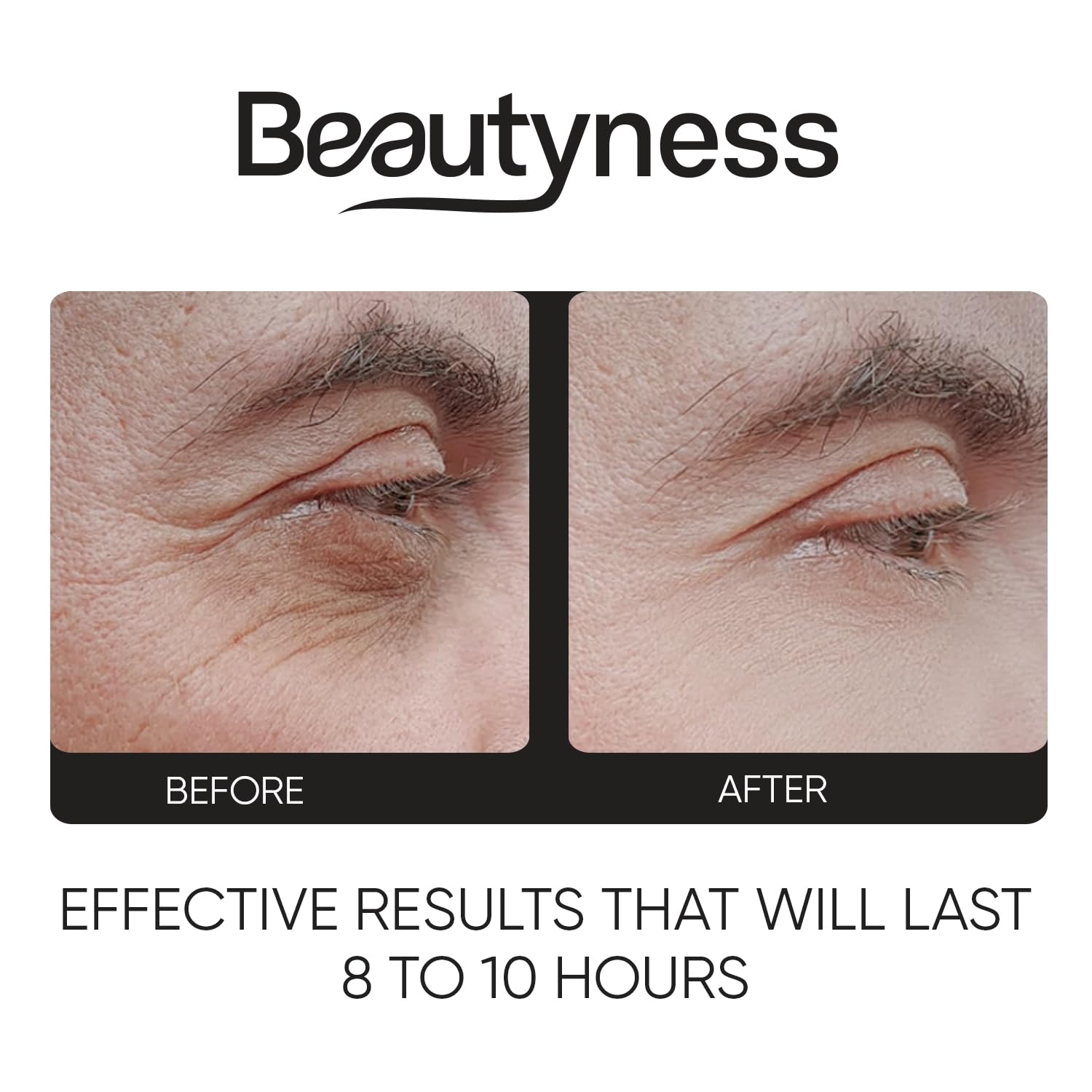 beatool Instant Ageless Eye Cream tube with precision applicator for targeted use.