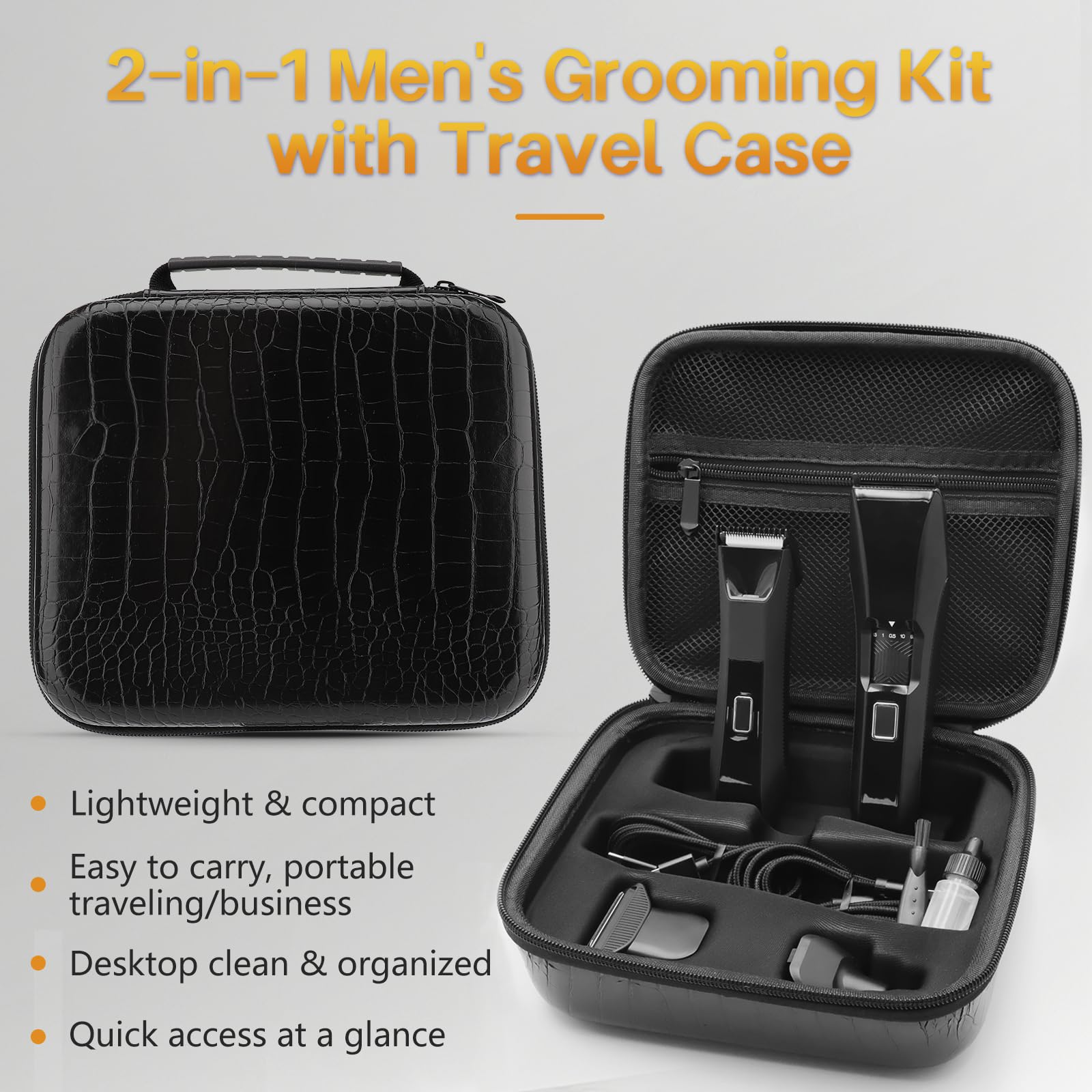 Beatslm Manscape skin-friendly blade for safe trimming near sensitive areas.