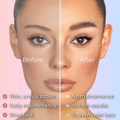 Beau Lashes Brow Lamination Kit lotions highlight keratin conditioner for nourished, healthier-looking brows.