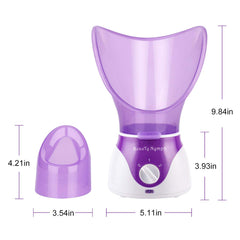 BeauTy Nymph Face Steamer aromatherapy-ready setup for relaxing routines