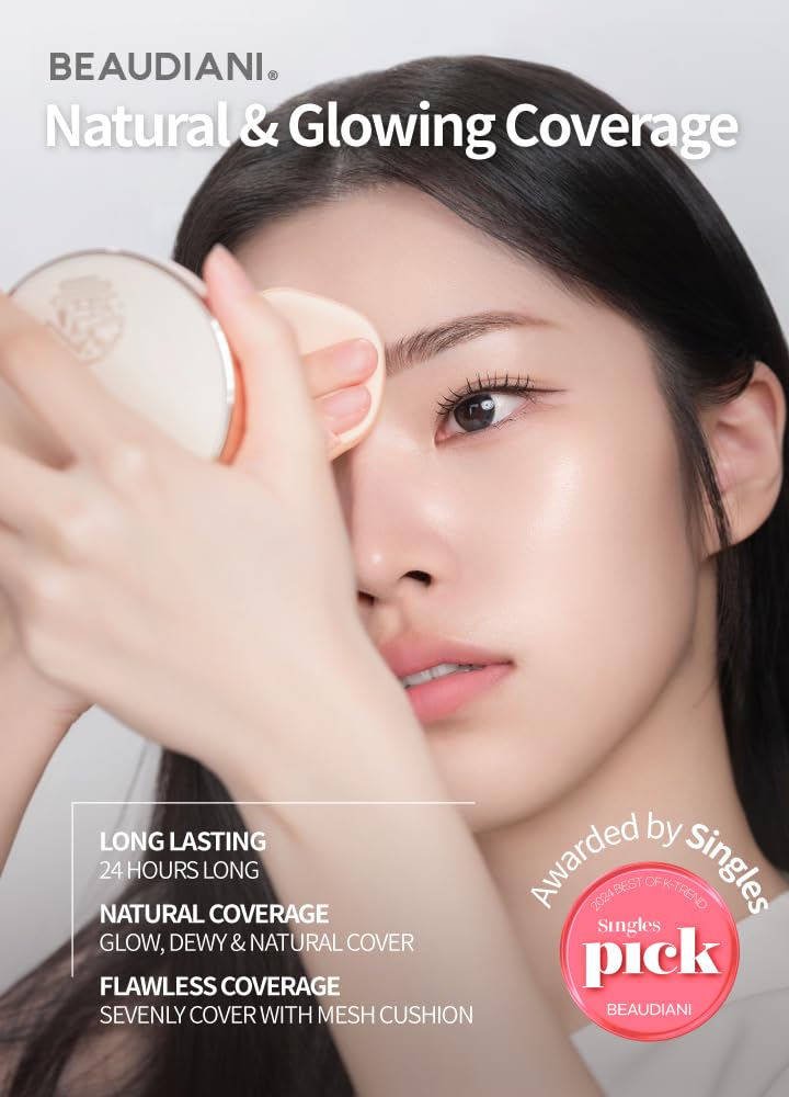 BEAUDIANI mesh-filter closeup reveals smooth product diffusion for buildable coverage