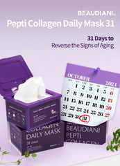 BEAUDIANI Pepti Collagen Mask essence massage promotes glow and hydration