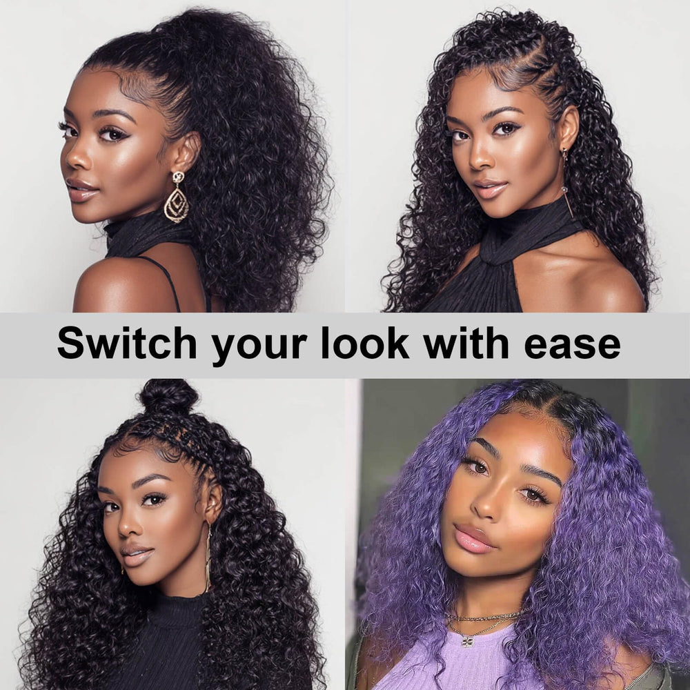 BEAUDIVA 180 density kinkycurly wig provides voluminous fullness