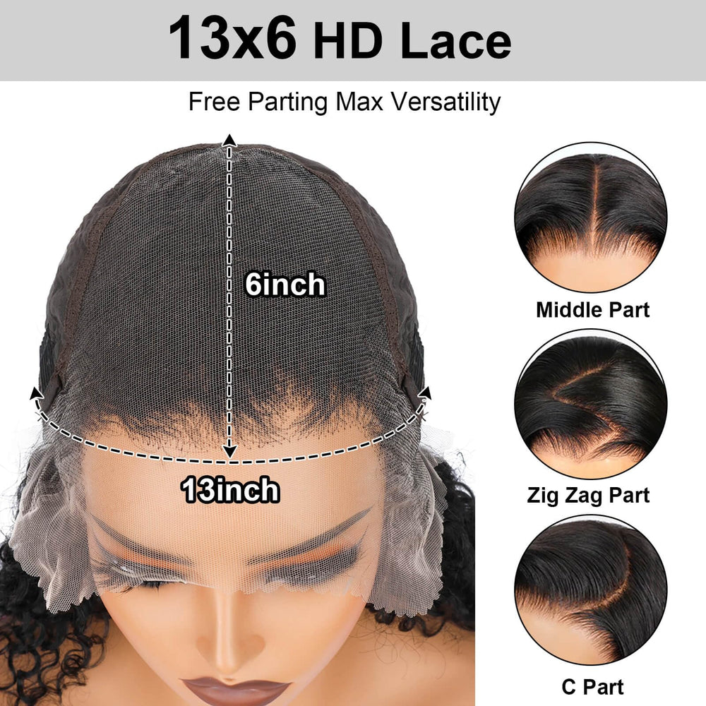 BEAUDIVA Afro kinkycurly wig with bouncy texture for events