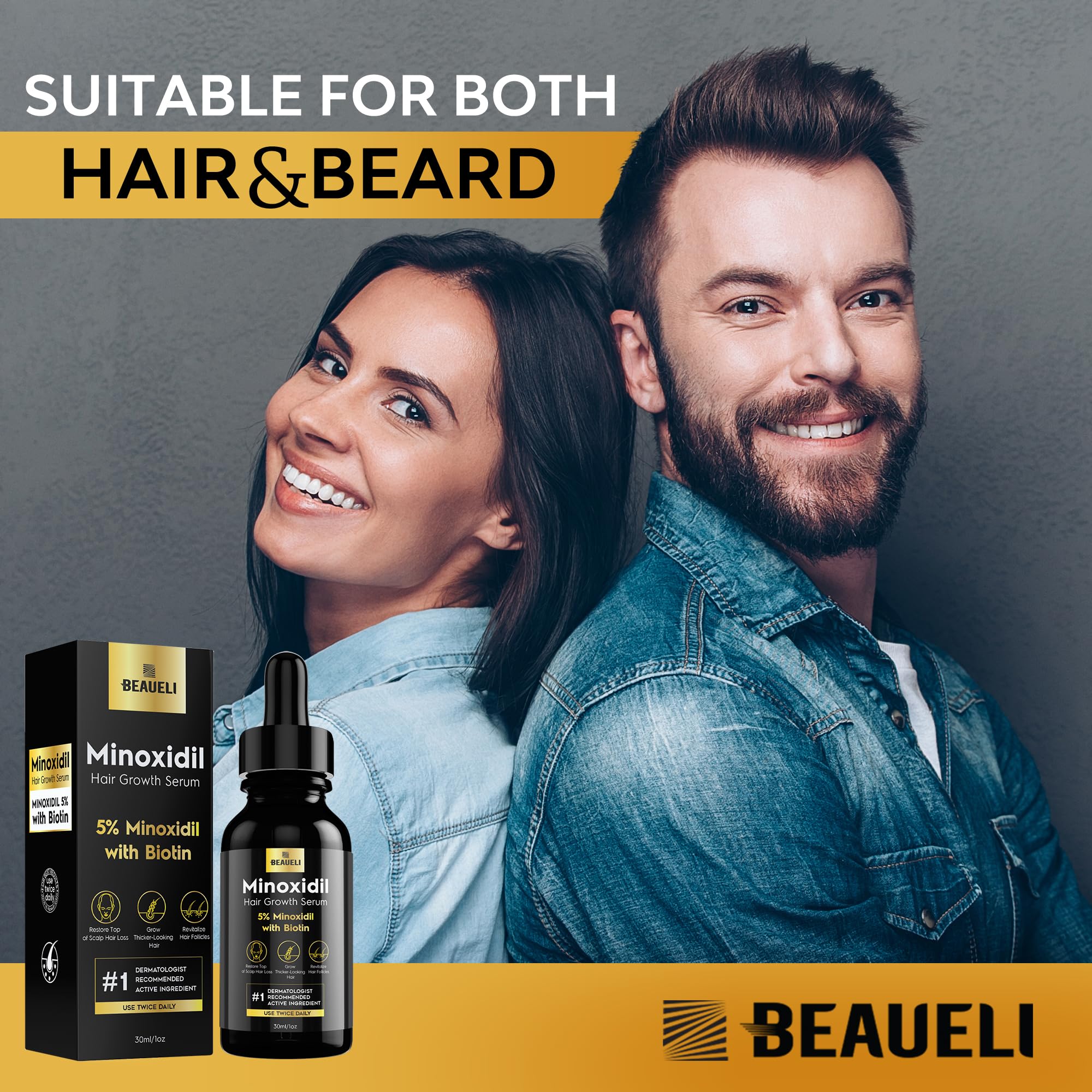 Beaueli hair-density close-up captures improved density potential.