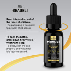 Beaueli minoxidil 5 percent foam application for easy daily use