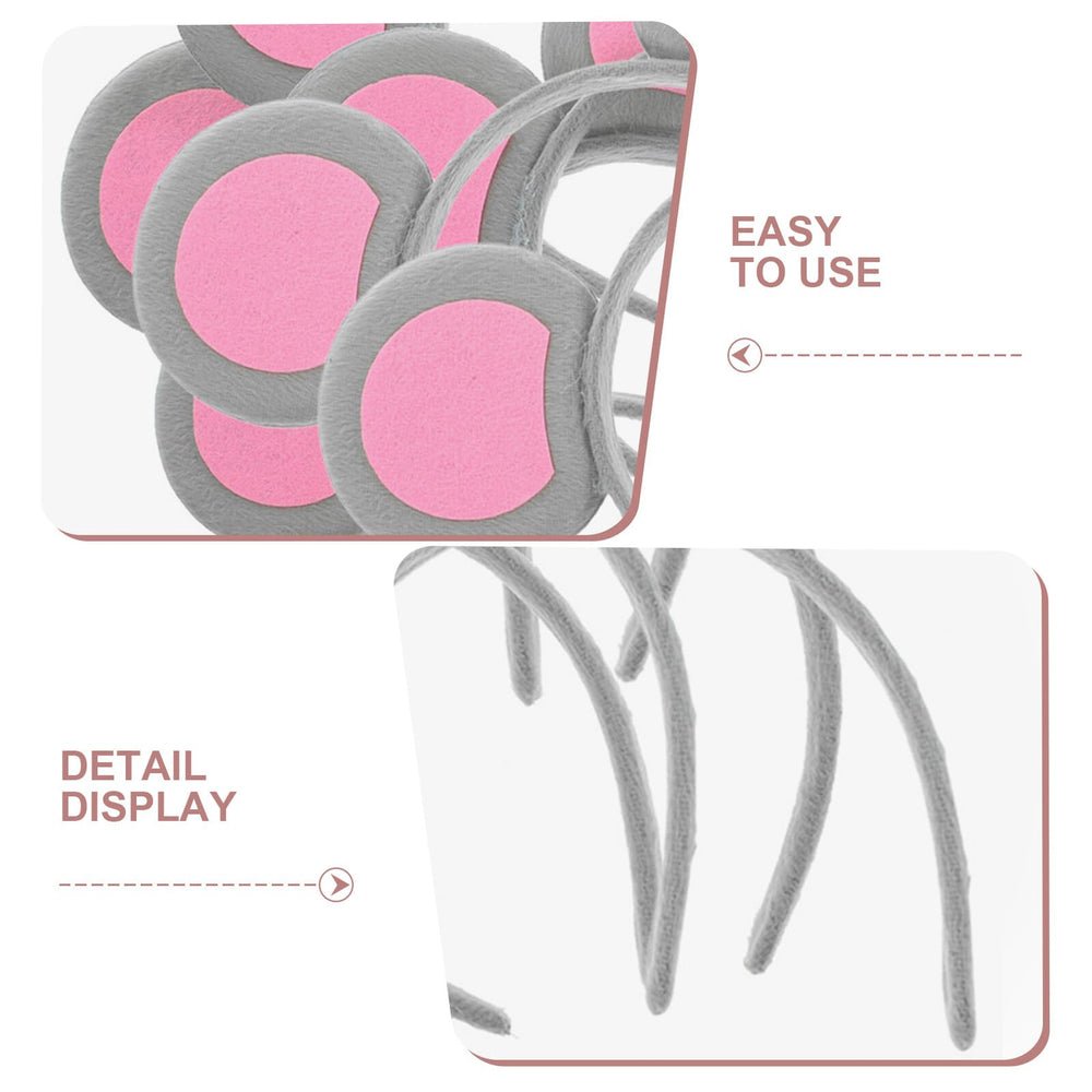 Beaupretty mouse ears headband for adults, comfortable all-day wear during events.