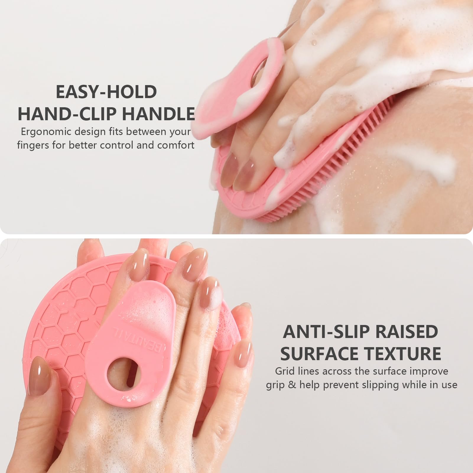 BEAUTAIL face scrubber gift set promotes gentle cleansing and facial care routines.