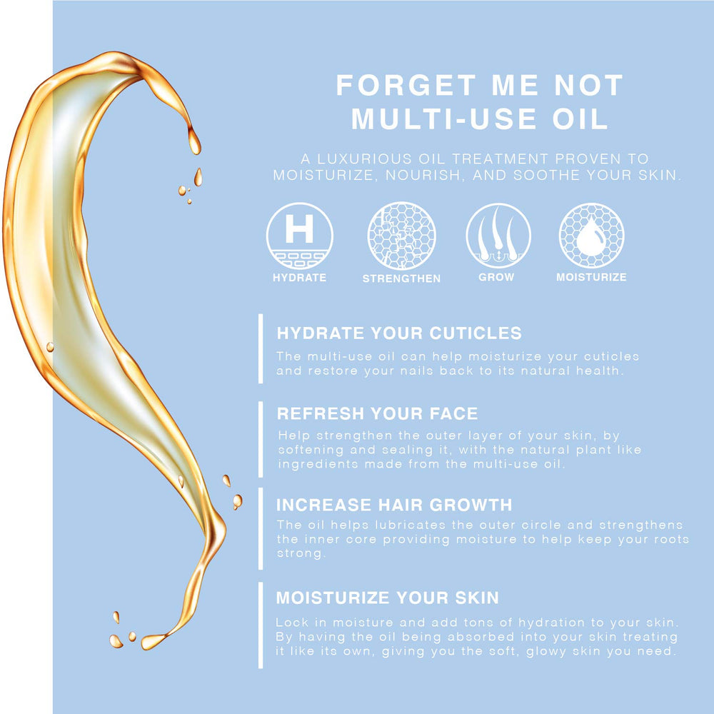 BEAUTE DE PROVENCE Forget Me Not oil texture-rich serum for dry skin