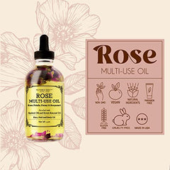 BEAUTE DE PROVENCE rose petals infusion bottle showing soothing aroma and skin nourishment