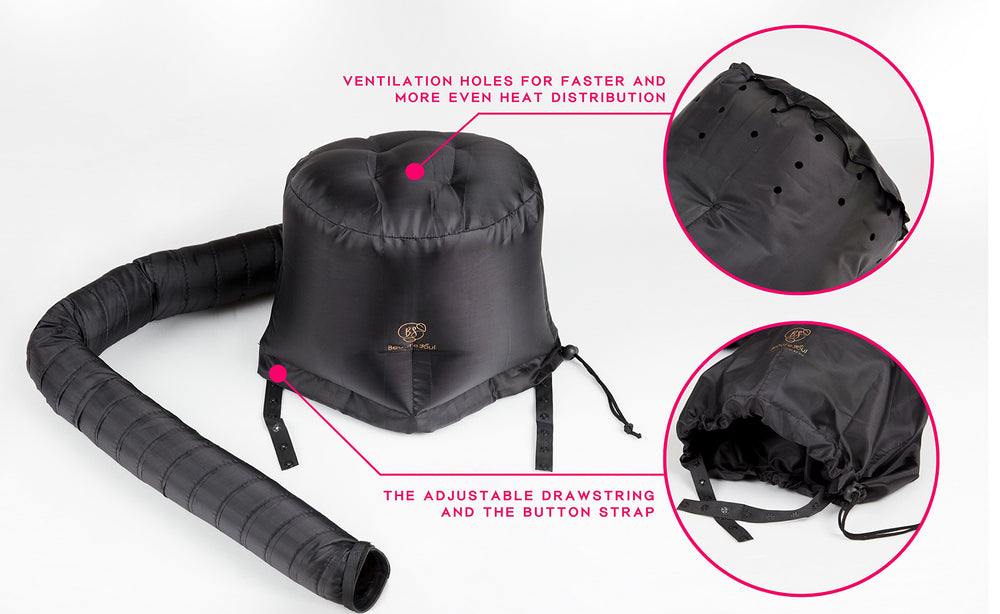 Beauté Seoul deep-conditioning hair treatment with rollers, oils, and masks