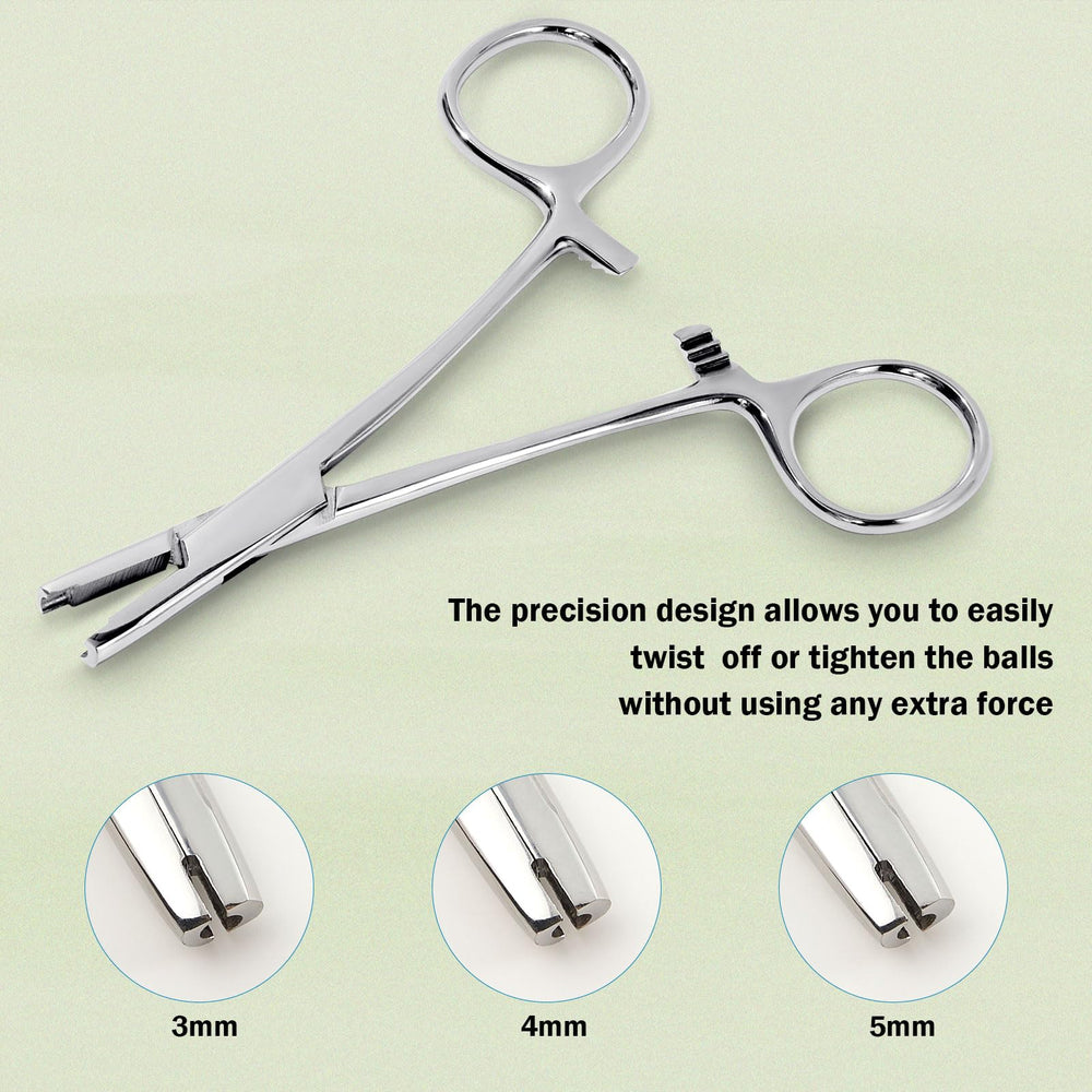 Beautidots Piercing Ball Grabber Tool 5mm, precise twist-off for easy bead maintenance