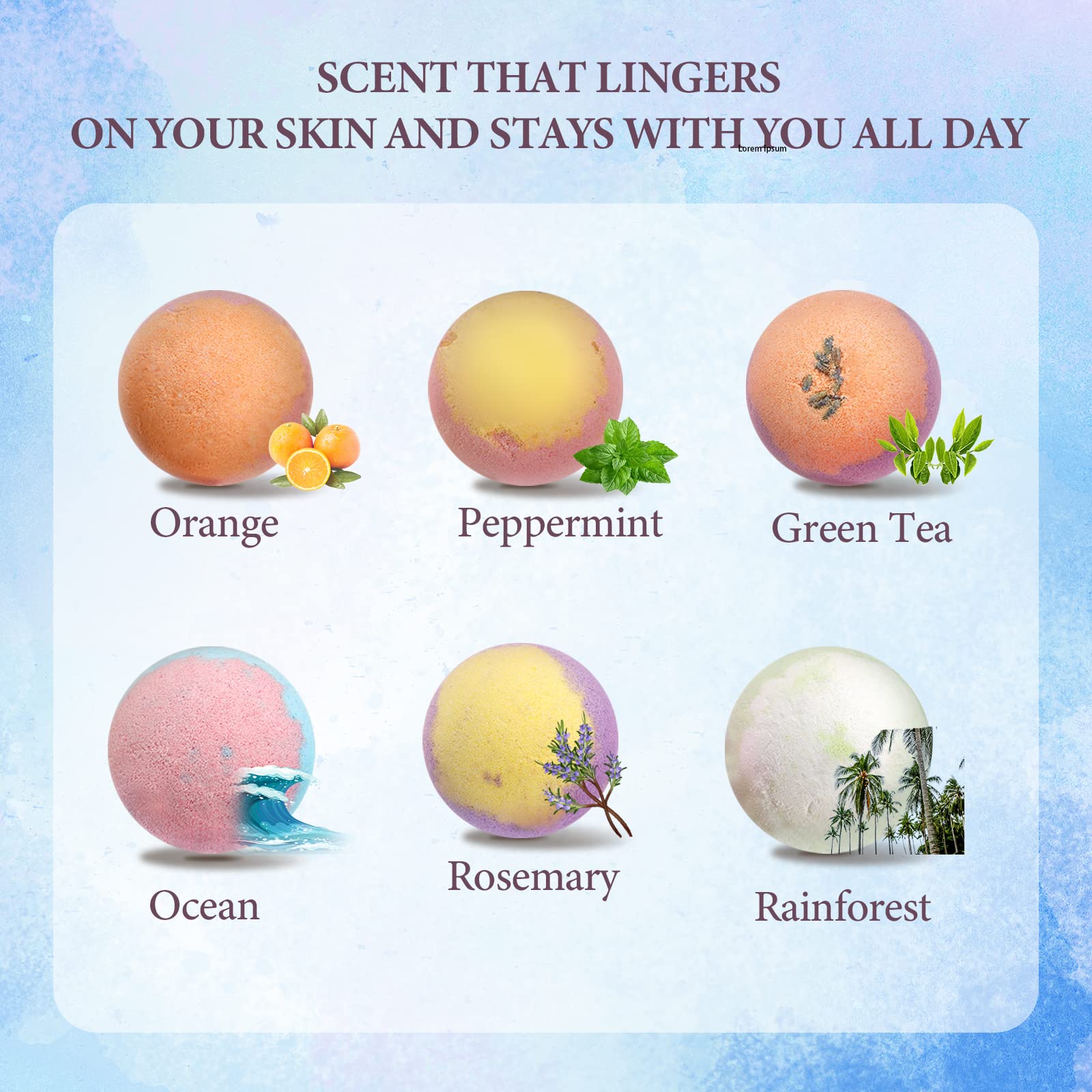 Beautifier Life hemp bath bombs with colorful bubbles enhancing bath-time mood