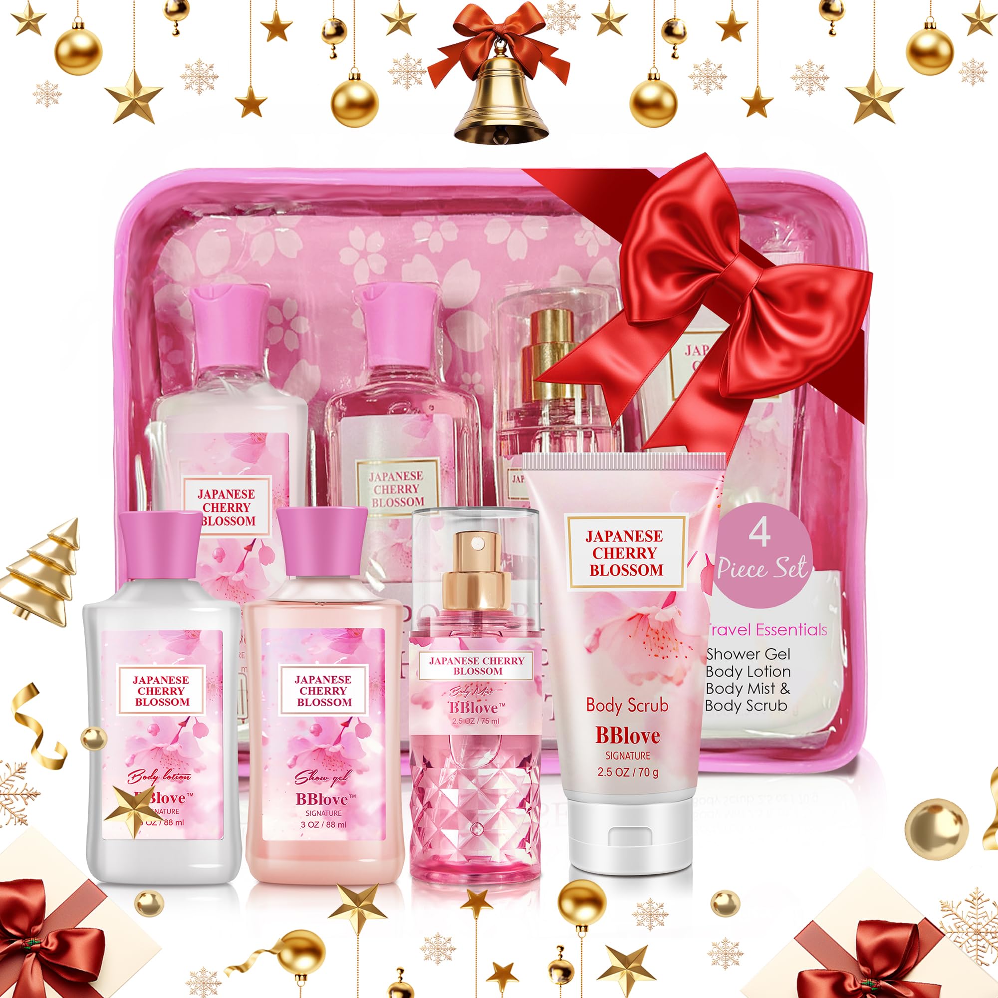Beautifier Life shower gel with Japanese Cherry Blossom scent brightens daily cleansing