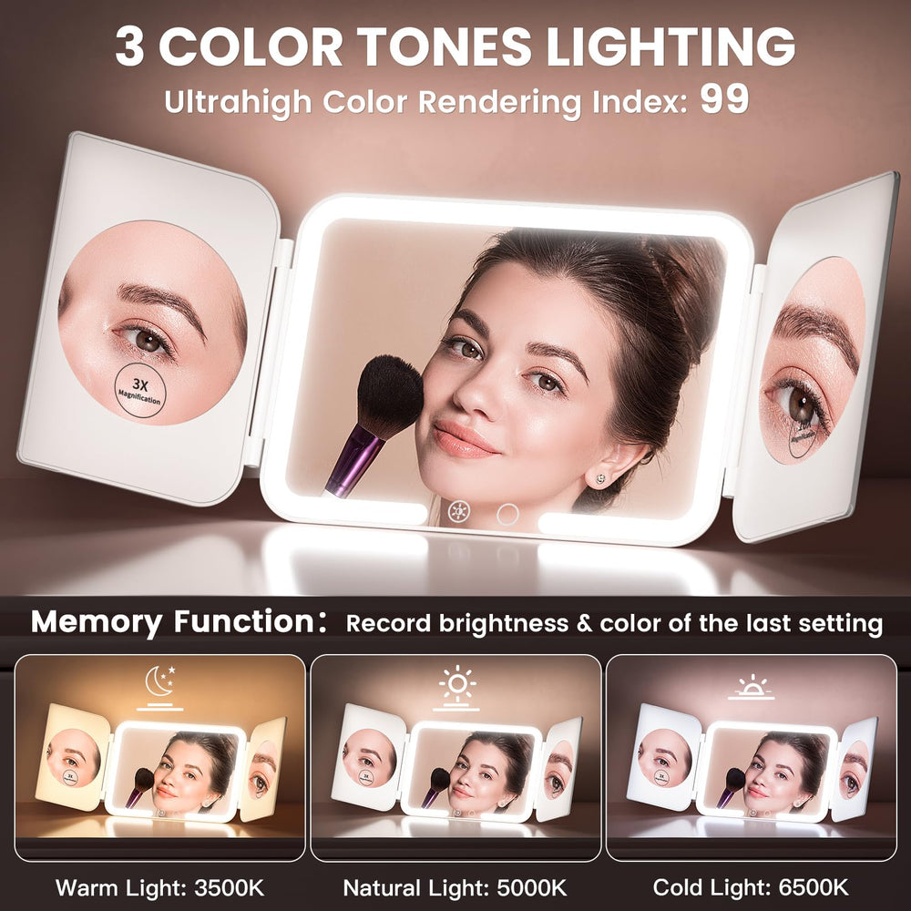 Beautifive touch control and smart sensor enable easy brightness control and auto on/off