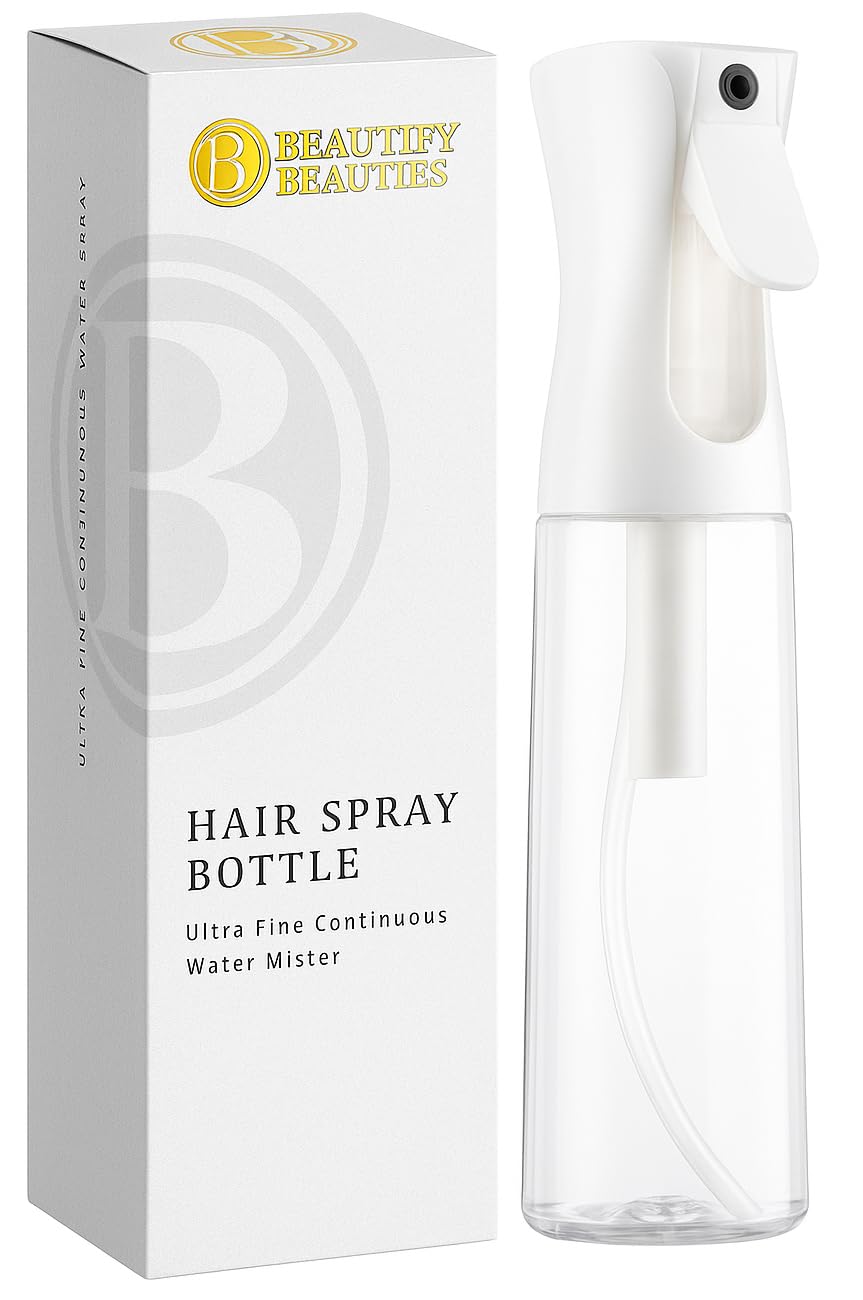 BeautifyBeauties front view of bottle shows sleek design and comfortable grip benefit