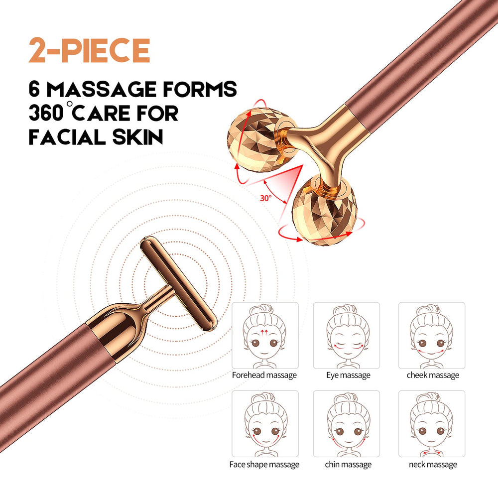 Beauty Bar versatile massager for facial, neck, and body massage