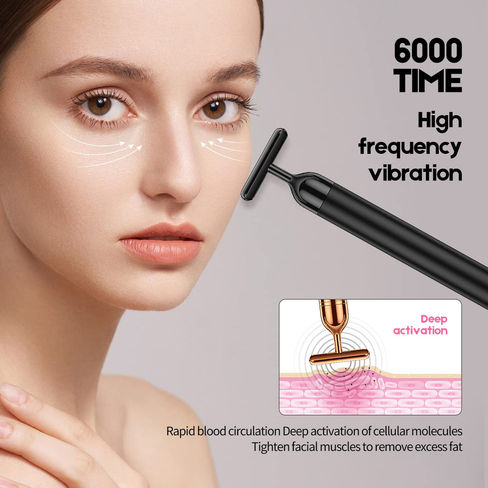 Beauty Bar portable massager with storage bag for travel-friendly skincare