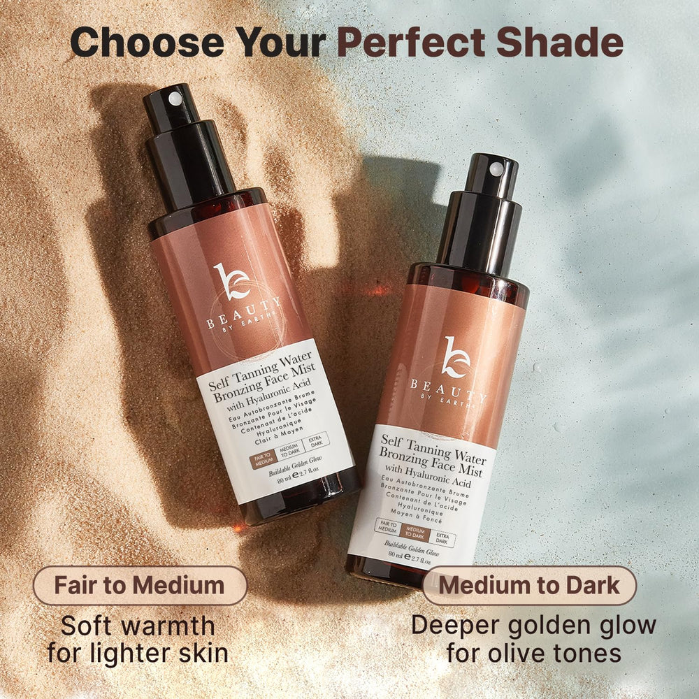 Beauty by Earth finish glow after color development