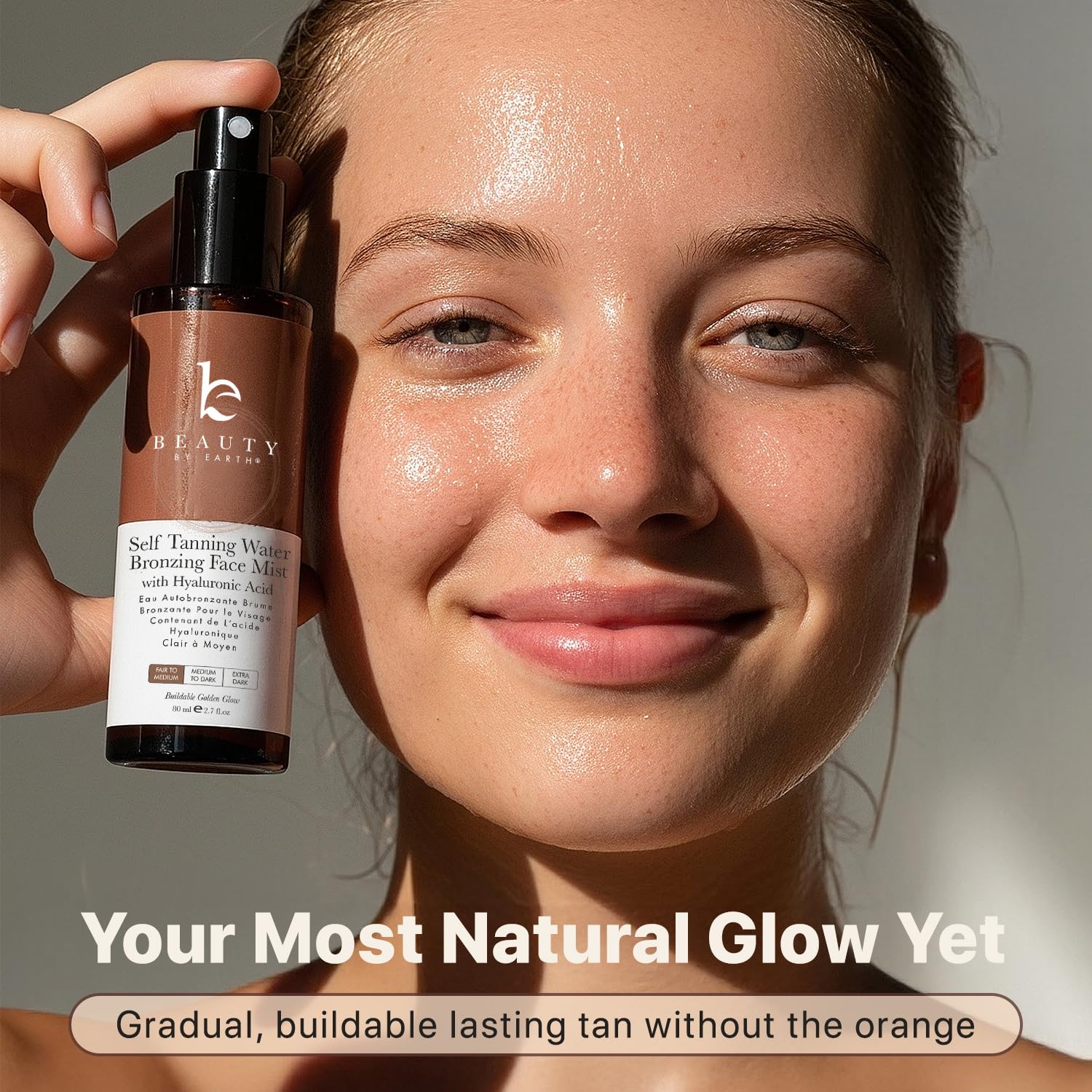Beauty by Earth USA-made label on product packaging