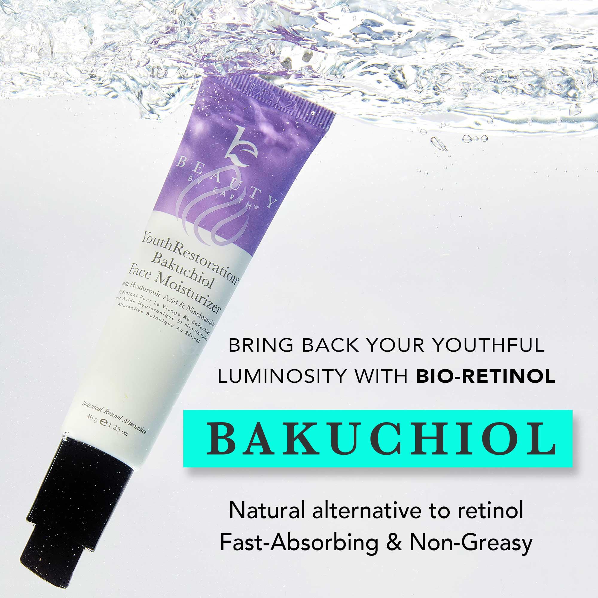 Beauty by Earth creamy texture close-up for luxurious daily use