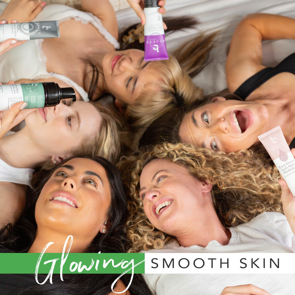 Beauty by Earth suitable for sensitive skin while removing dead skin cells.