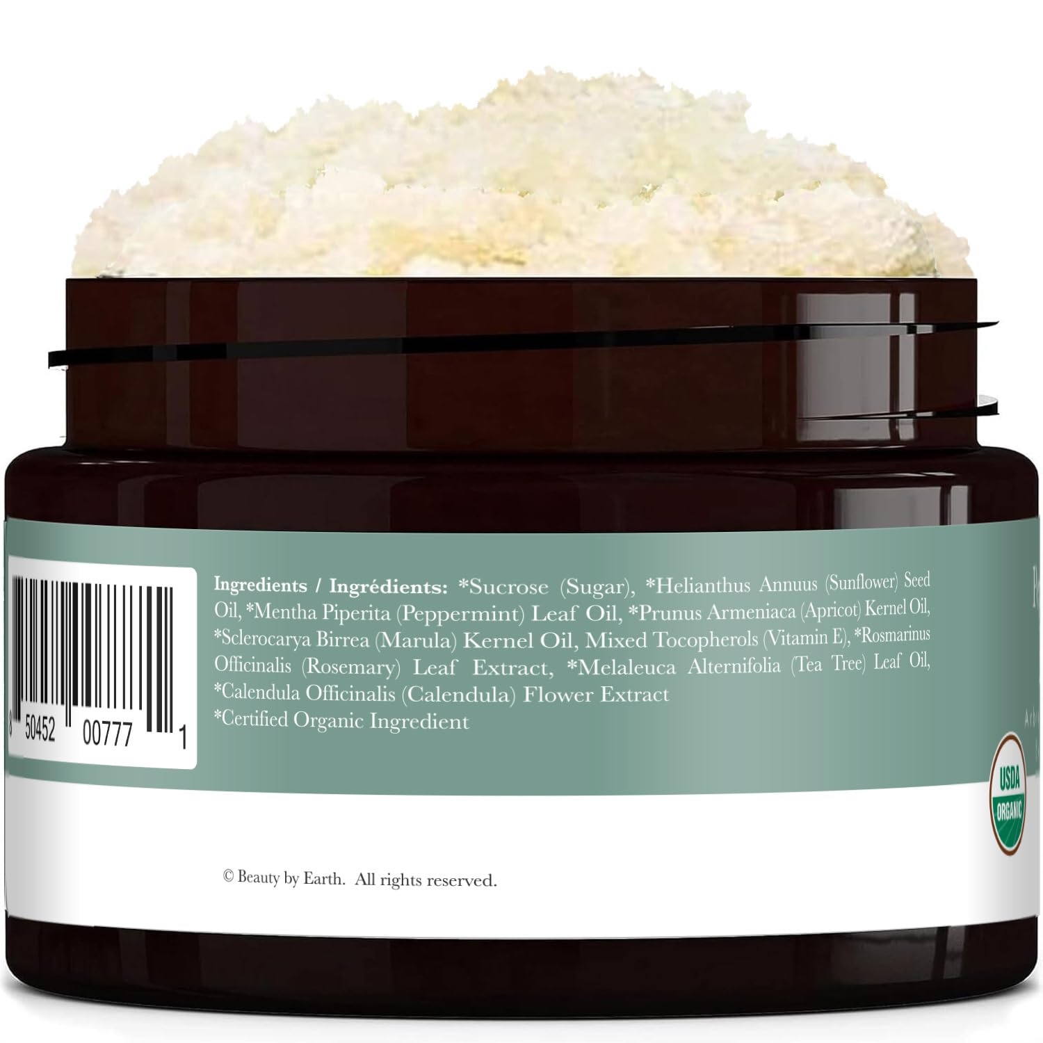 Beauty by Earth foot scrub for pedicure routine