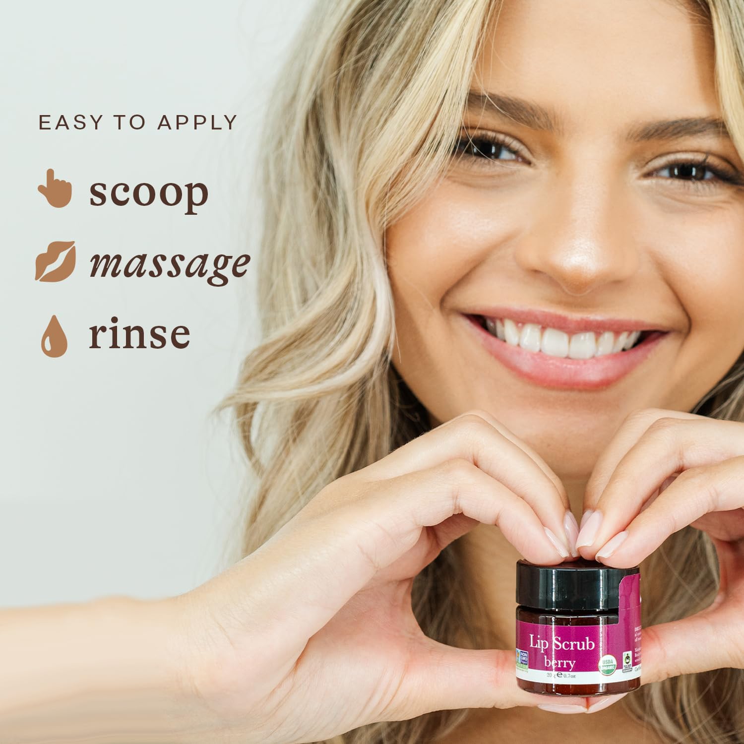 Beauty by Earth berry lip scrub makes a thoughtful stocking stuffer for holidays.