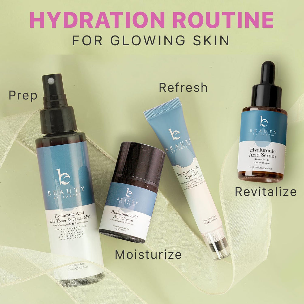 Beauty by Earth hyaluronic acid moisturizer pump for easy daily application and moisture