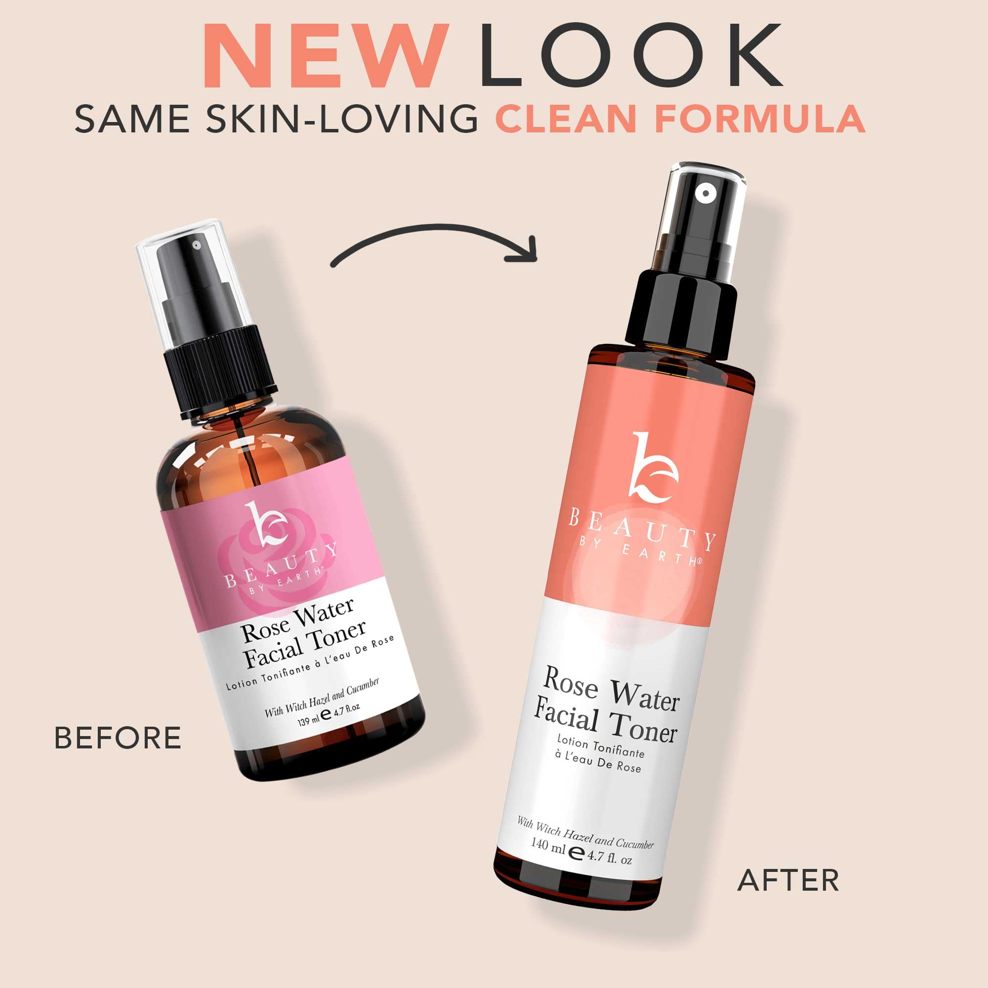 Beauty by Earth organic ingredients close-up highlighting natural formulation.