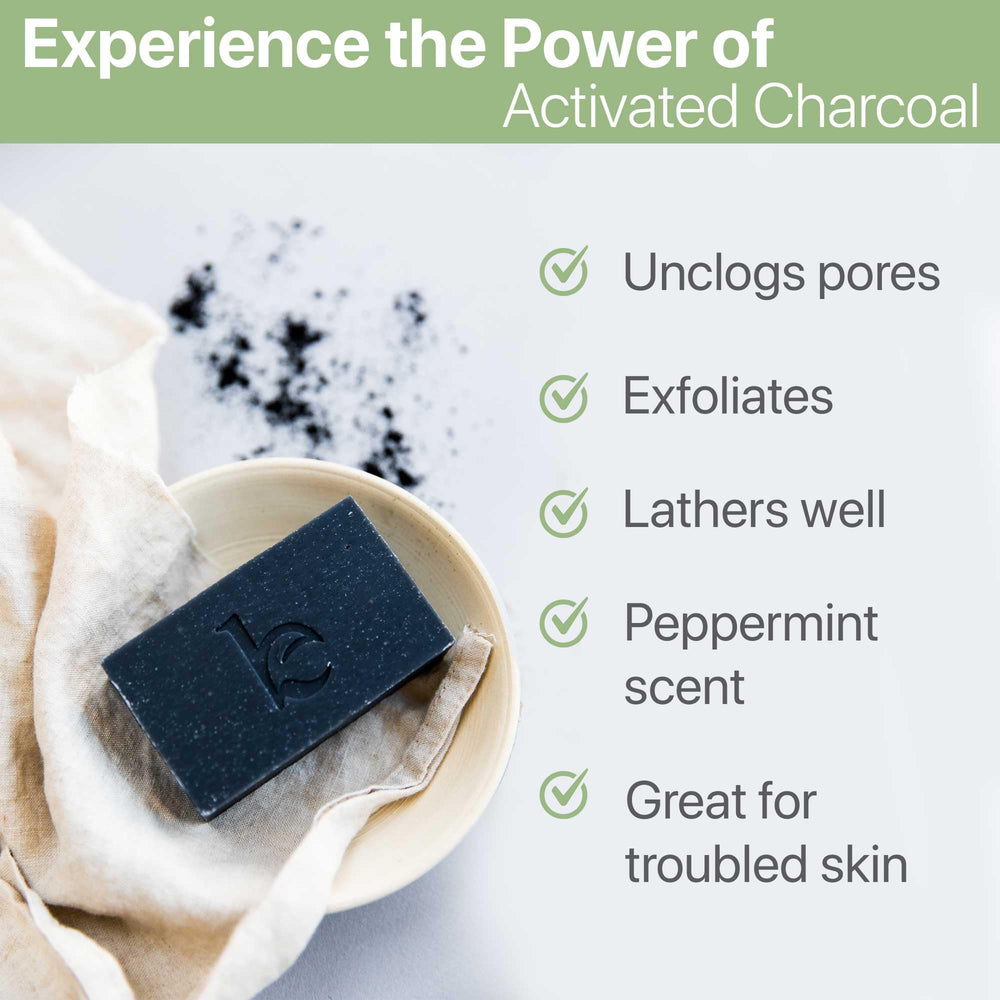 Beauty by Earth ingredients close-up highlights peppermint oil and tea tree for soothing, clean skin