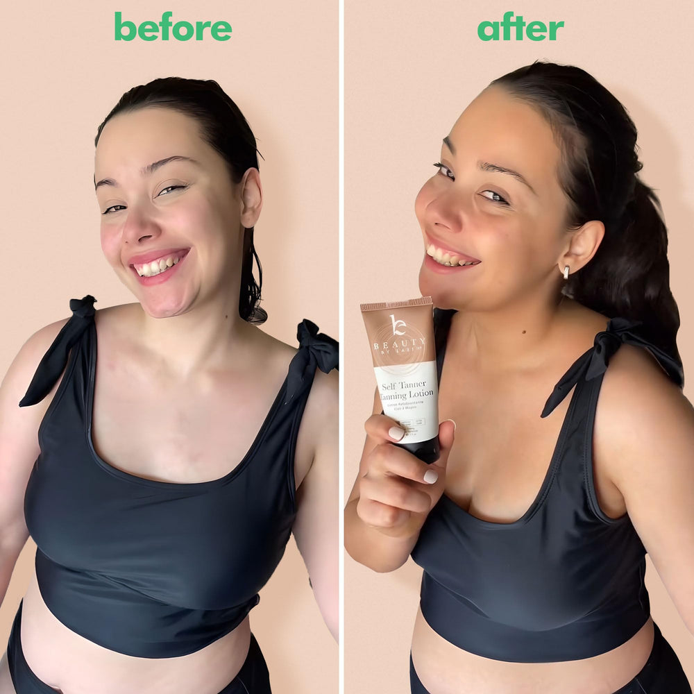 Beauty by Earth self-tanner delivers natural glow without orange tones