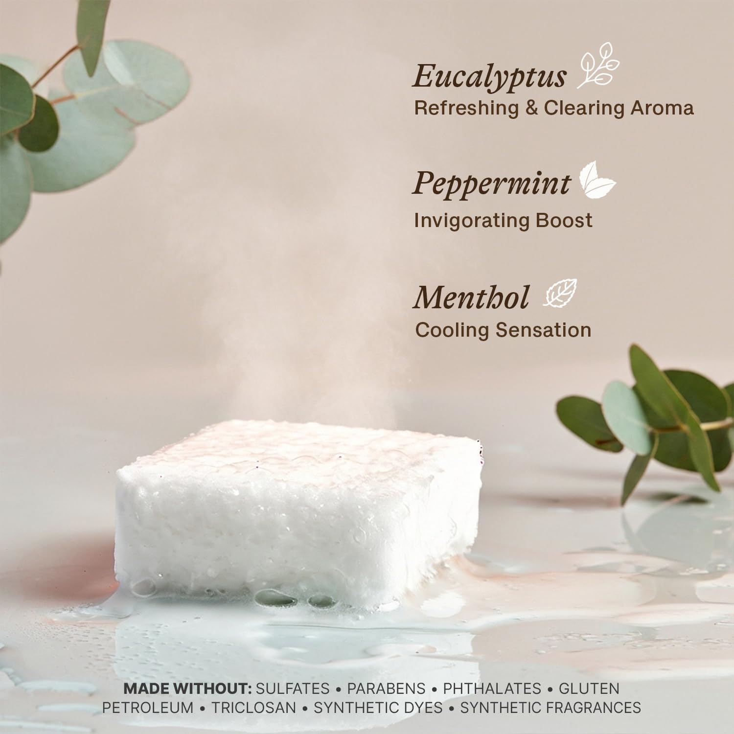 Beauty by Earth gift-packaging shower steamer ready for gifting and stocking stuffers