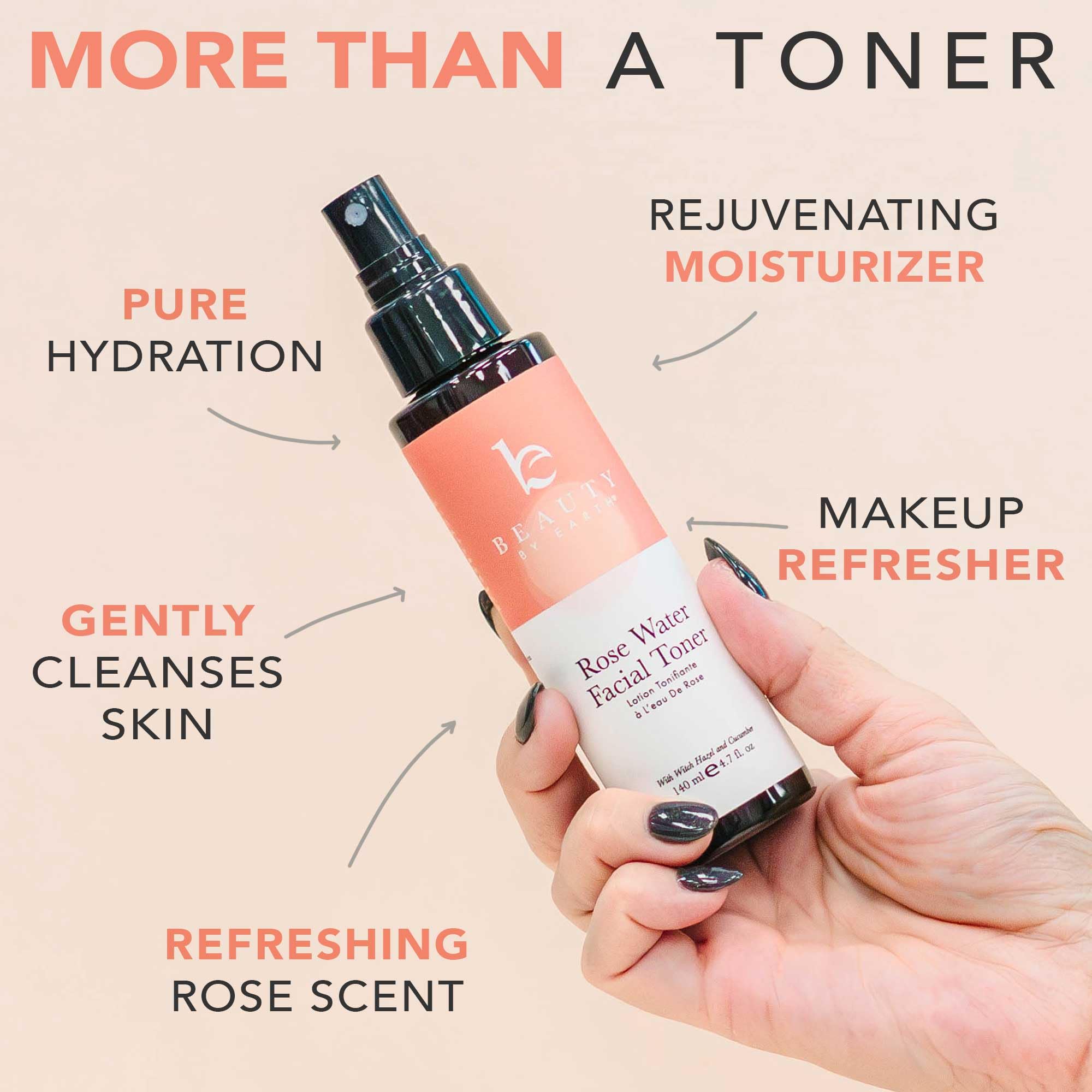 Beauty by Earth USA-made label close-up emphasizing quality and domestic production.