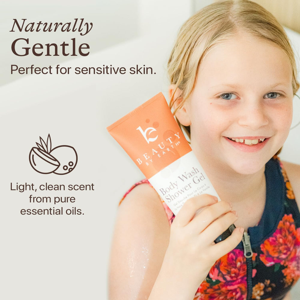 Beauty by Earth Vanilla Coconut Shower Gel skin-softening action promises a smooth cleansing experience