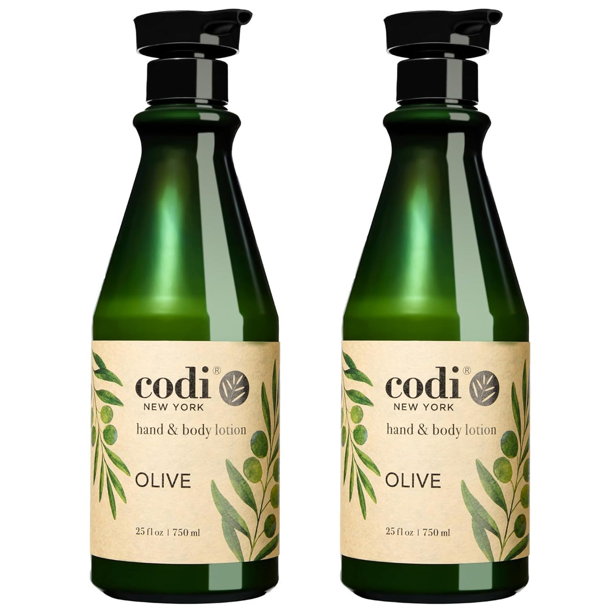 Beauty Codi Olive Hand and Body Lotion pump bottle for everyday hydration and soft skin