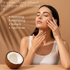 Beauty Glow paracress flowers close-up—natural extract with anti-aging potential.