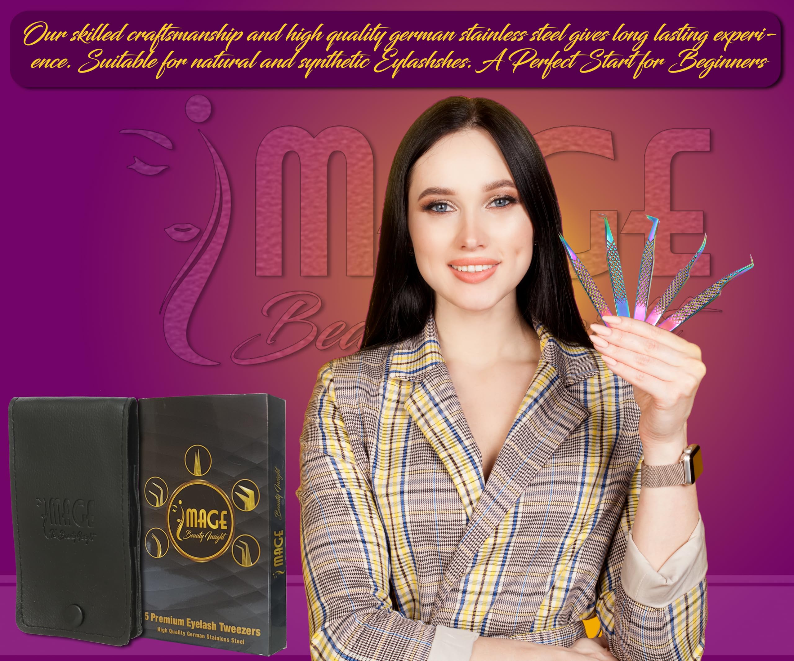 Beauty Insight Japanese steel tips ensure lasting durability and precision