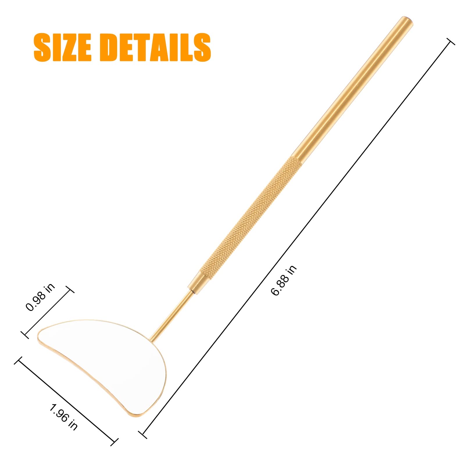 Beauty Junko Pro angle-adjustable mirror helps set the right angle for precise extensions.