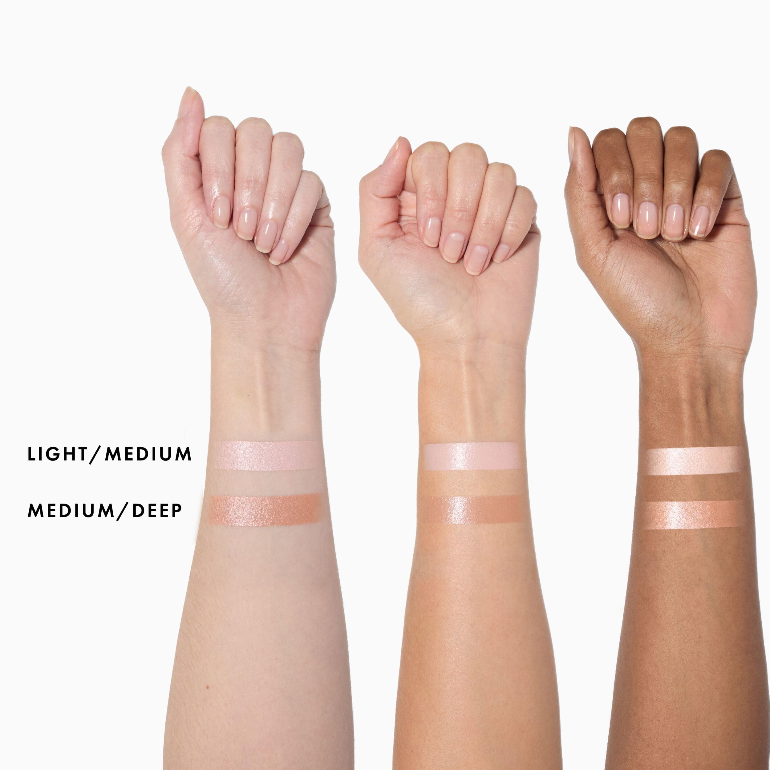 Beauty Pie Under-Eye Genius Corrector application on skin demonstrates seamless blending