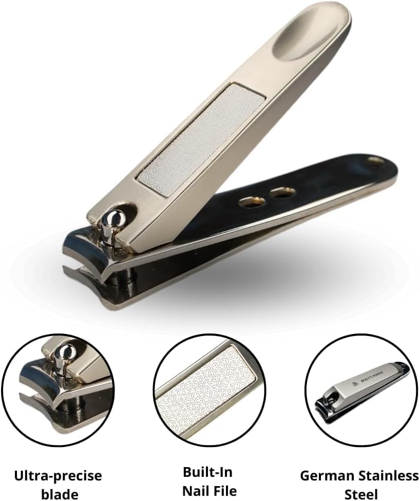 Beauty Power cuticle pusher tool for easy maintenance.