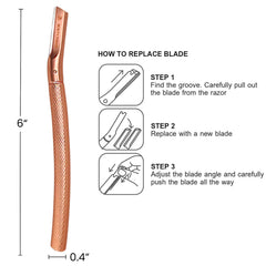 Beauty Power dermaplaning tool for salon-like smooth skin at home.